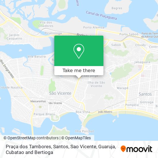 Praça dos Tambores map