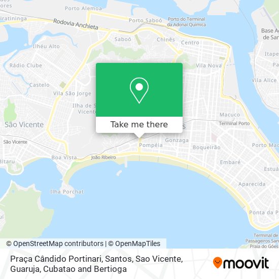 Praça Cândido Portinari map