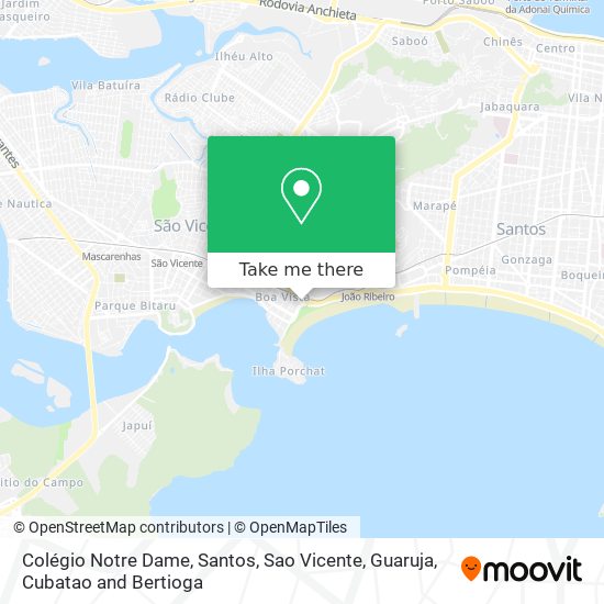 Colégio Notre Dame map