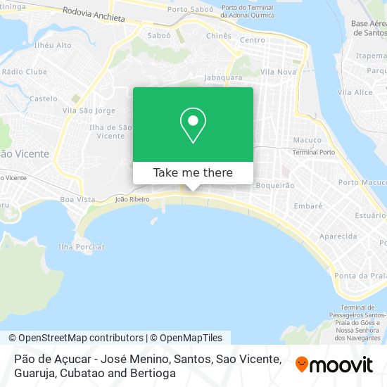 Pão de Açucar - José Menino map