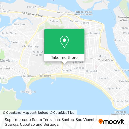 Mapa Supermercado Santa Terezinha