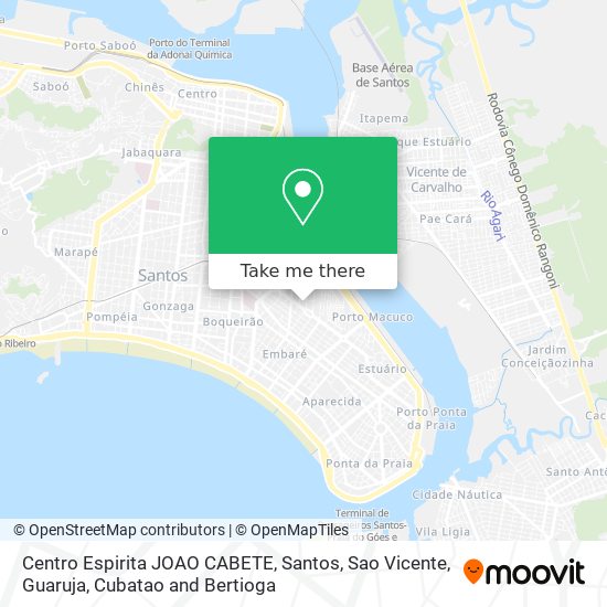 Centro Espirita JOAO CABETE map
