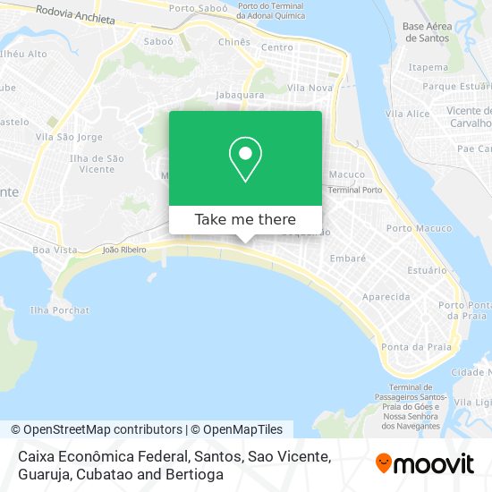 Caixa Econômica Federal map