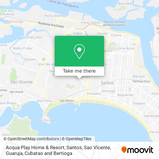 Acqua Play Home & Resort map