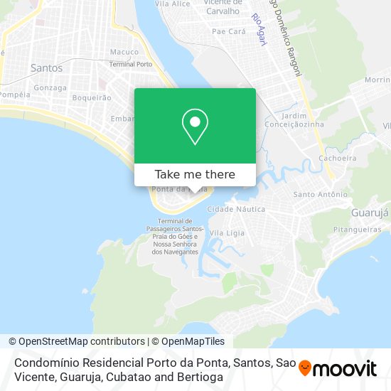 Condomínio Residencial Porto da Ponta map
