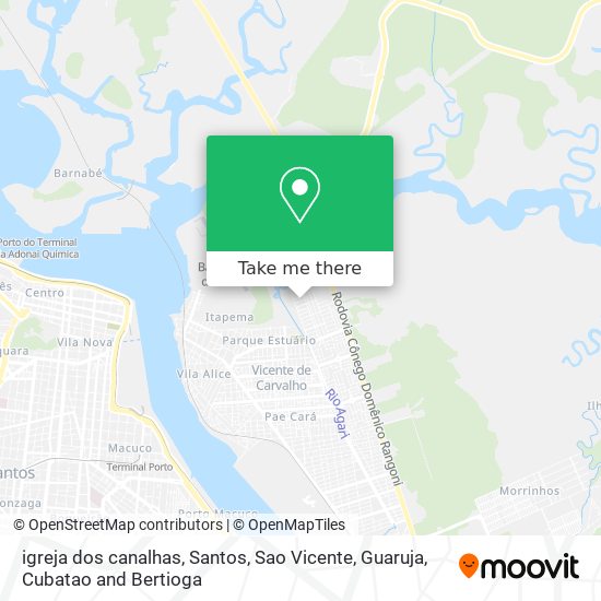igreja dos canalhas map