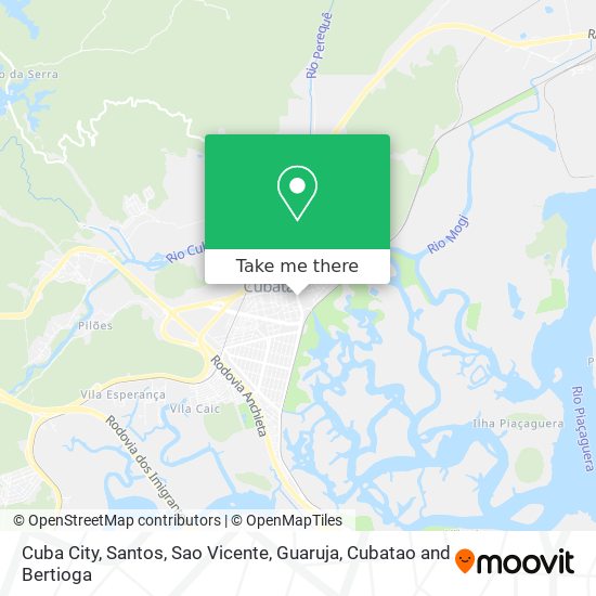 Cuba City map