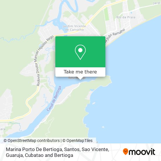 Marina Porto De Bertioga map