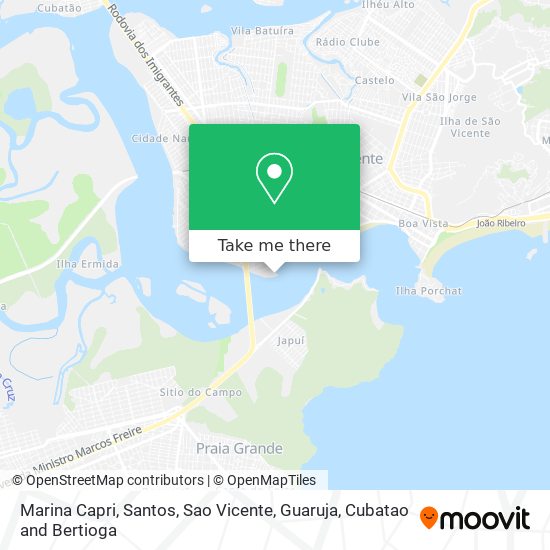 Marina Capri map