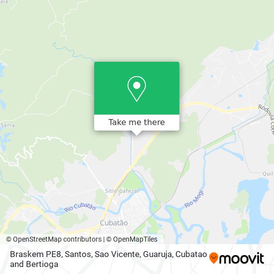 Braskem PE8 map