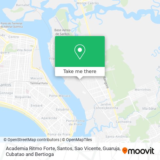 Academia Ritmo Forte map