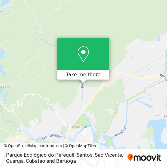 Parque Ecológico do Perequê map