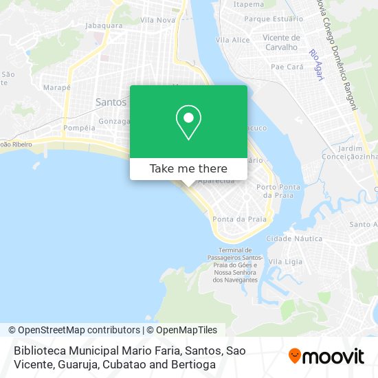 Biblioteca Municipal Mario Faria map