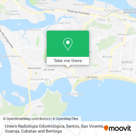 Uniero Radiologia Odontológica map