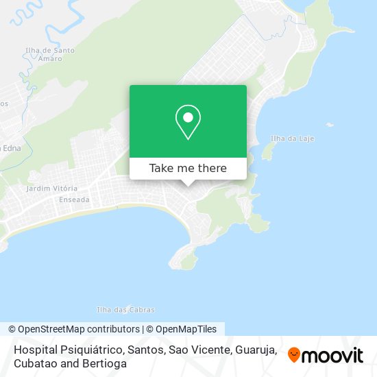 Hospital Psiquiátrico map