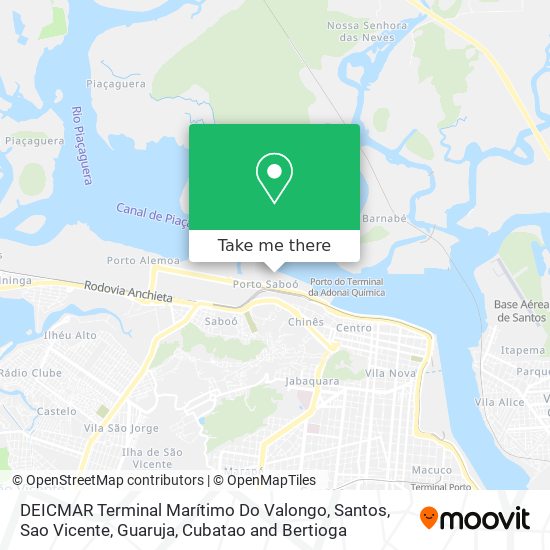 DEICMAR Terminal Marítimo Do Valongo map