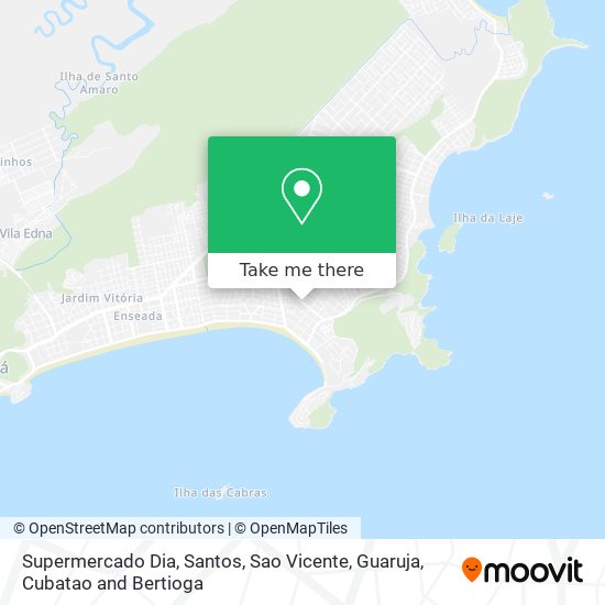 Supermercado Dia map