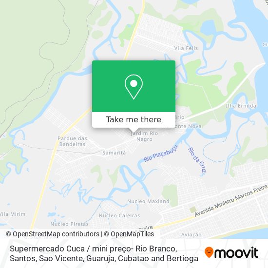 Supermercado Cuca / mini preço- Rio Branco map