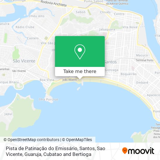Pista de Patinação do Emissário map