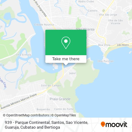939 - Parque Continental map