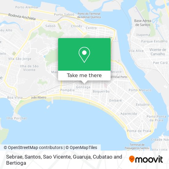 Sebrae map