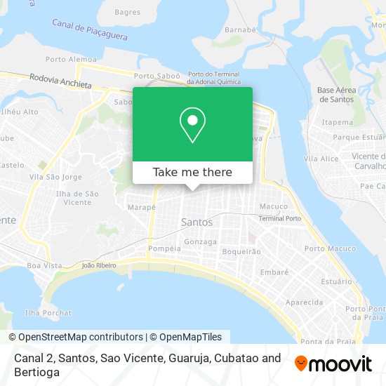Canal 2 map