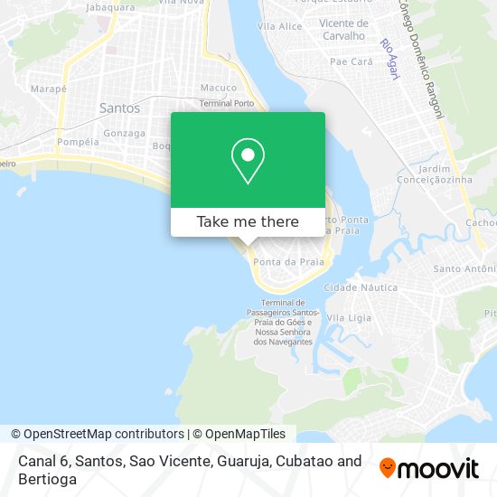 Canal 6 map