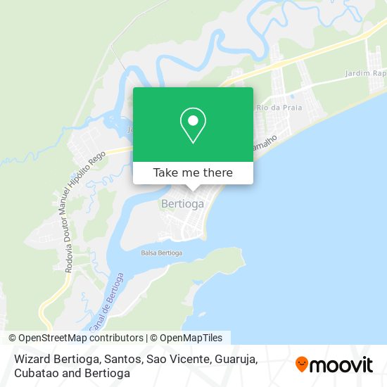 Wizard Bertioga map