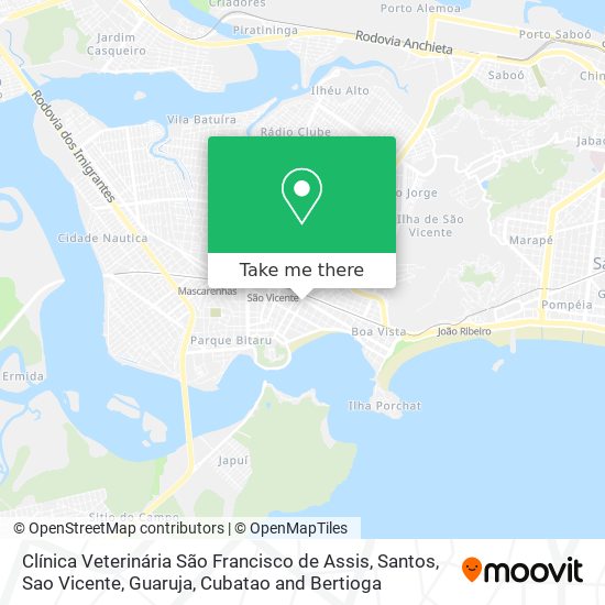 Clínica Veterinária São Francisco de Assis map