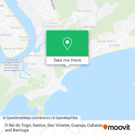 O Rei do Trigo map