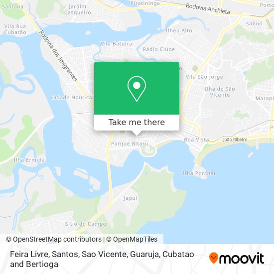 Feira Livre map