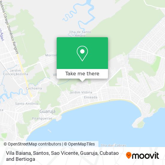 Vila Baiana map