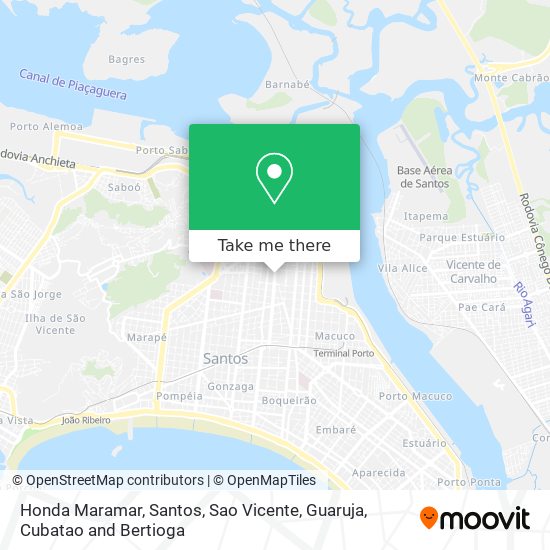 Honda Maramar map