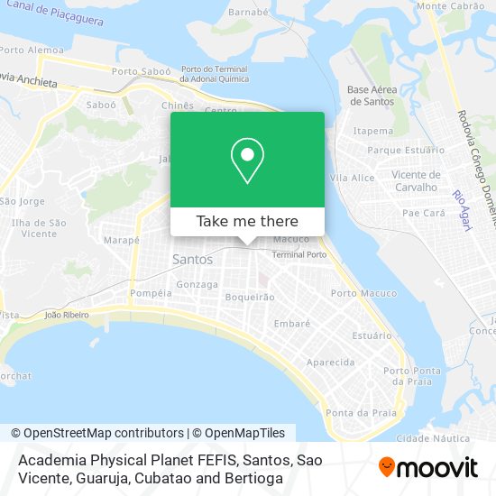 Academia Physical Planet FEFIS map