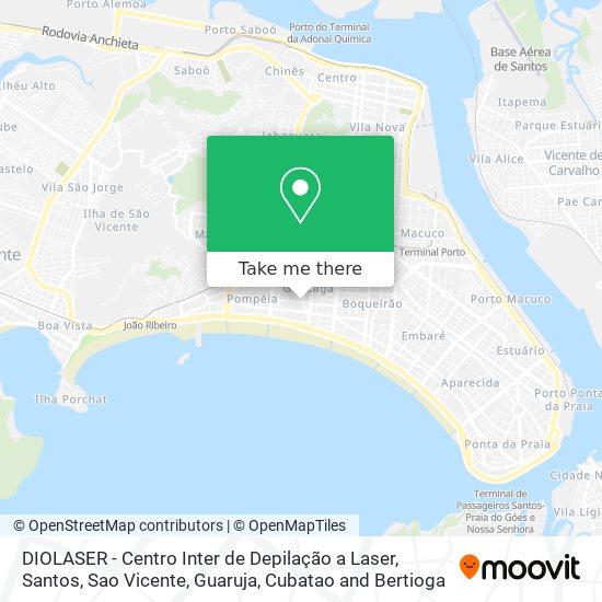 DIOLASER - Centro Inter de Depilação a Laser map
