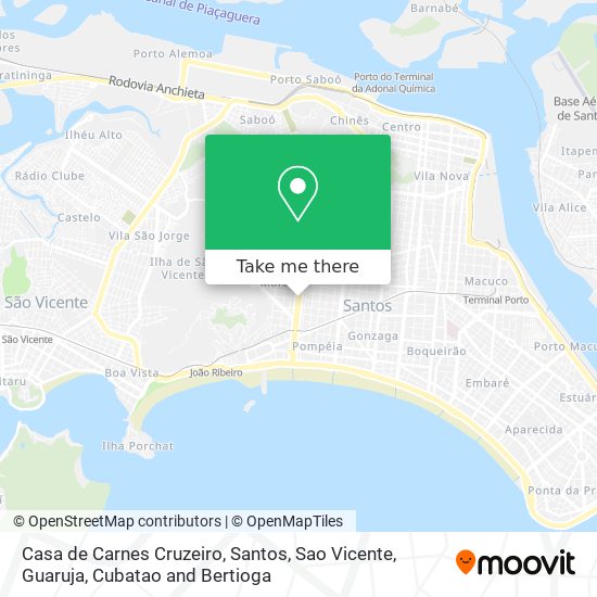 Casa de Carnes Cruzeiro map