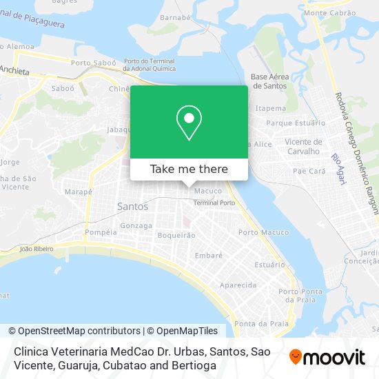 Clinica Veterinaria MedCao Dr. Urbas map