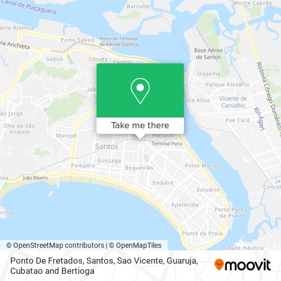 Ponto De Fretados map