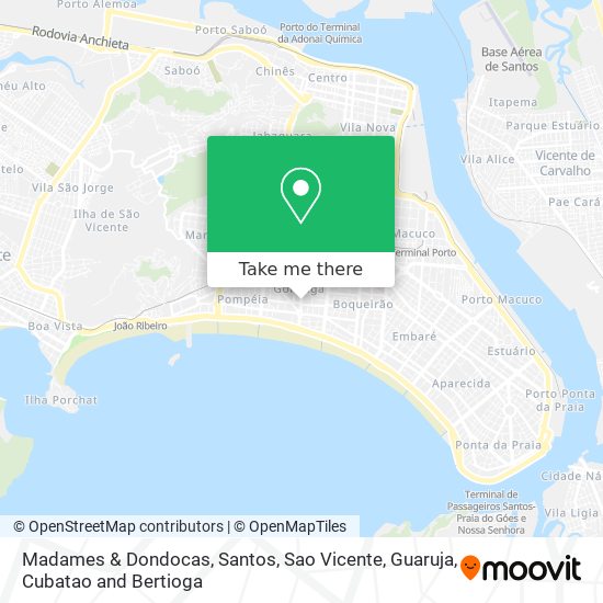 Madames & Dondocas map