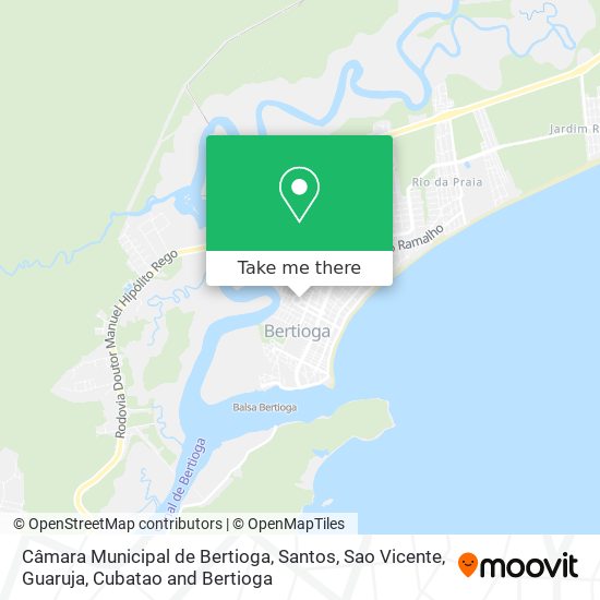 Câmara Municipal de Bertioga map