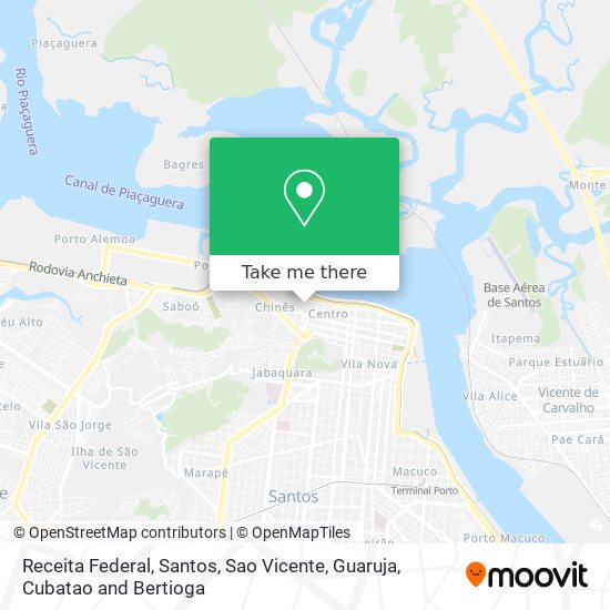 Receita Federal map