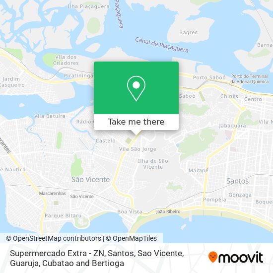 Supermercado Extra - ZN map