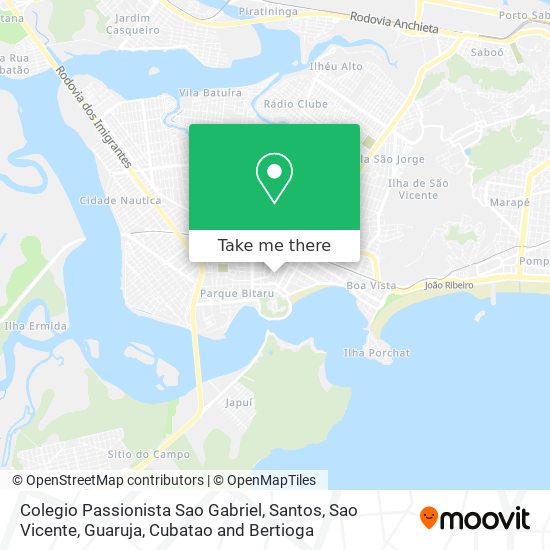 Colegio Passionista Sao Gabriel map