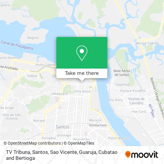 Mapa TV Tribuna