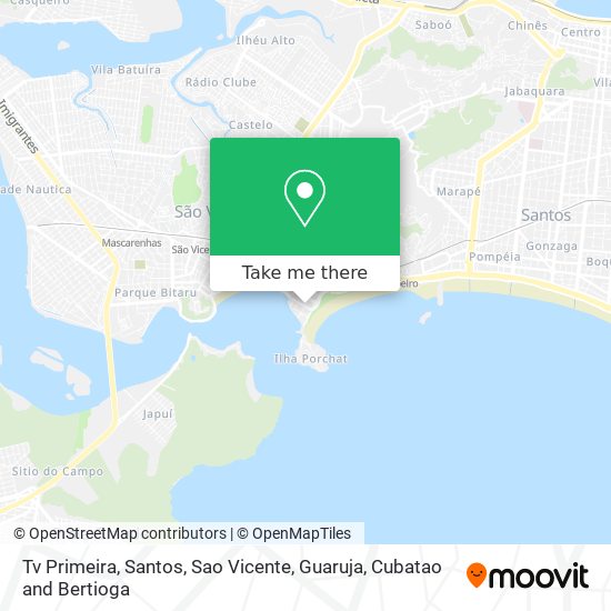 Tv Primeira map