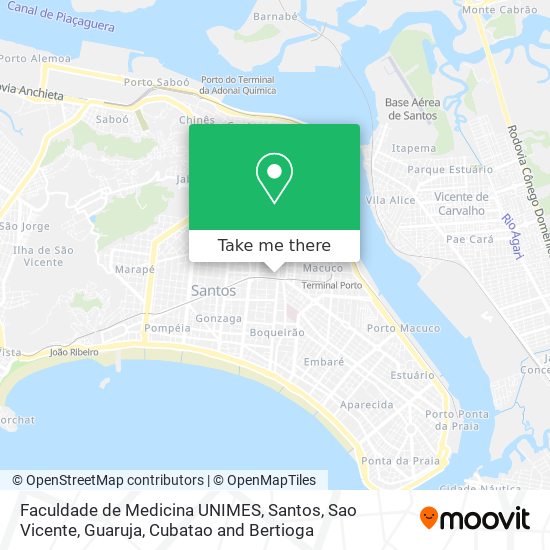 Faculdade de Medicina UNIMES map