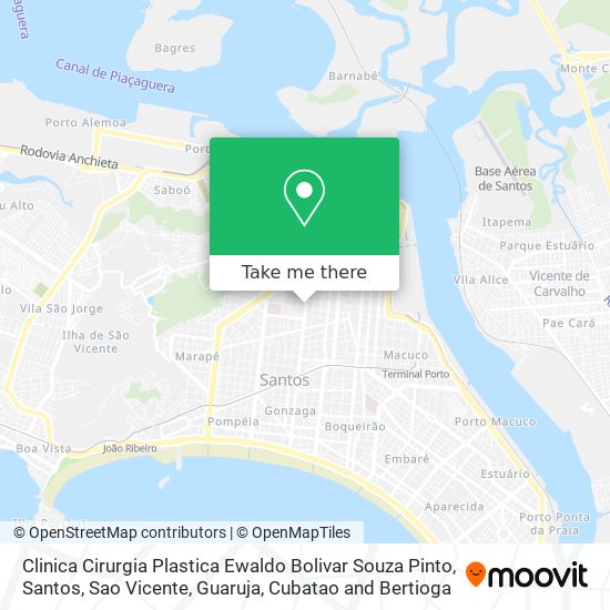 Clinica Cirurgia Plastica Ewaldo Bolivar Souza Pinto map