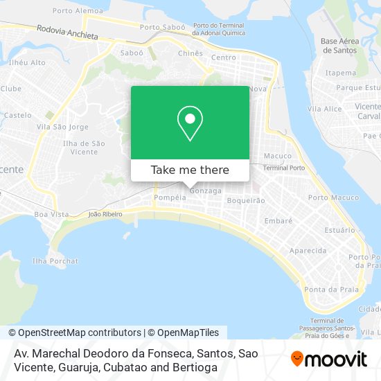 Av. Marechal Deodoro da Fonseca map