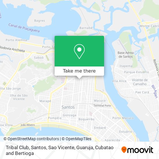 Tribal Club map