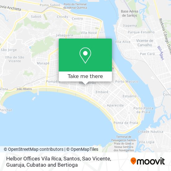 Helbor Offices Vila Rica map